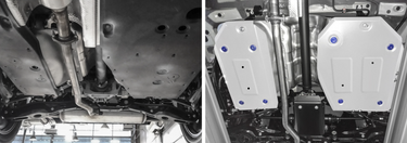 RAV4 SKID PLATE GAS TANK